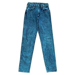 Vintage Wrangler Acid Washed Vertical Stripe Jeans